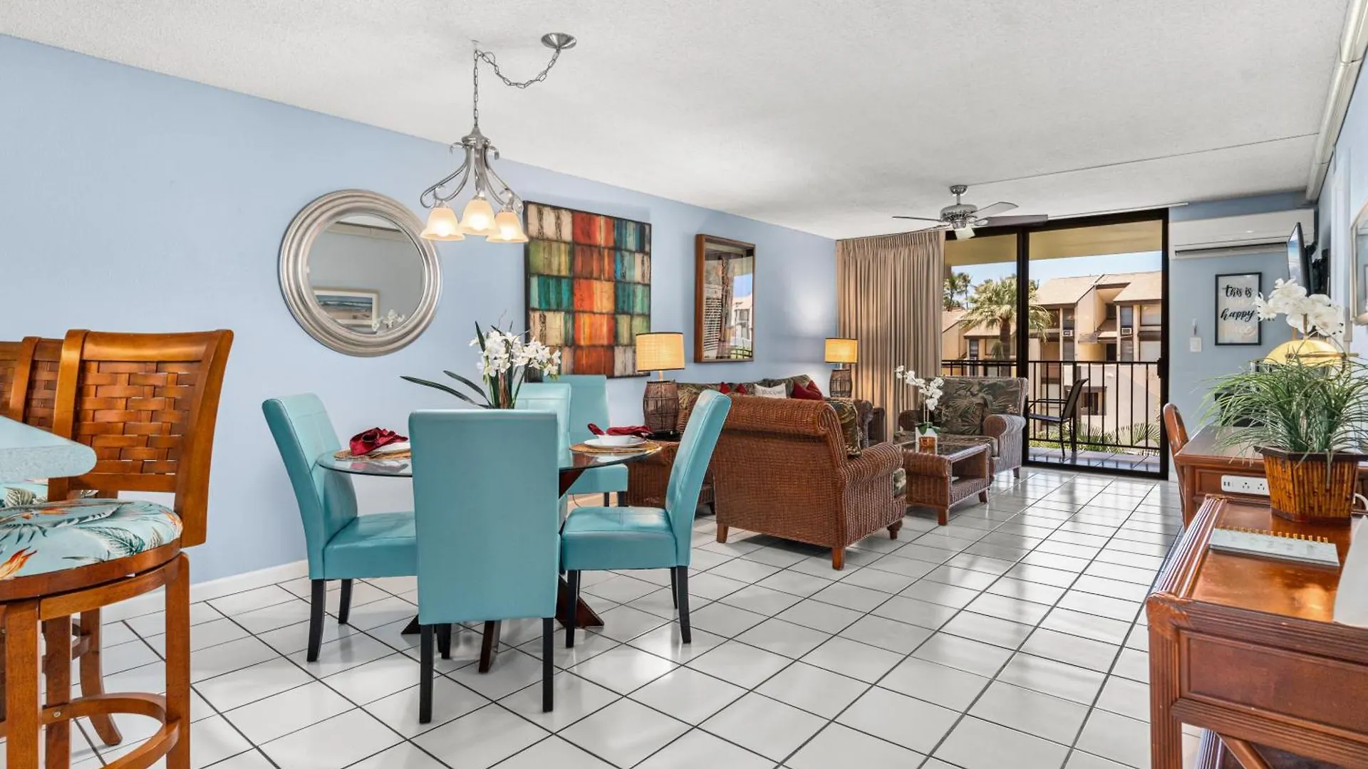 Rear Ocean View 2 Bedroom Single Level Condo At Kamaole Sands 9-305 Wailea  Apartment Wailea (Maui)