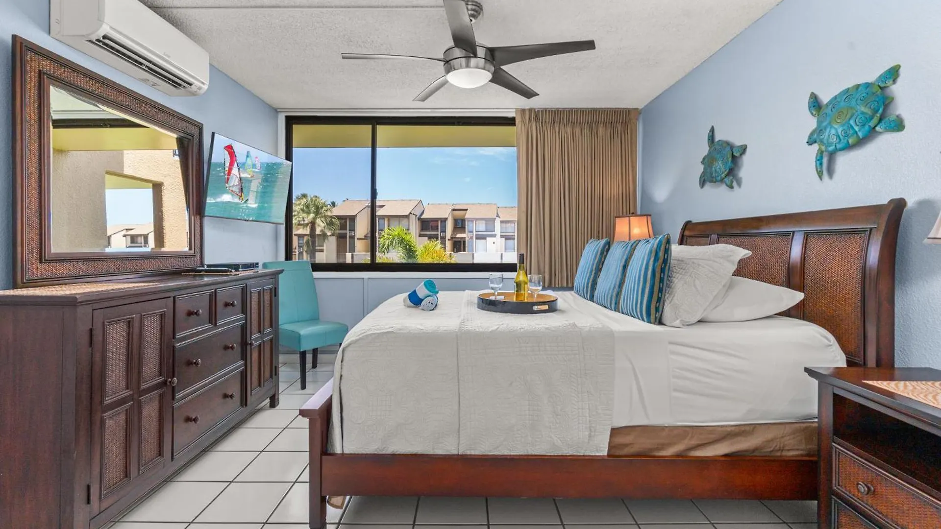 Apartment Rear Ocean View 2 Bedroom Single Level Condo At Kamaole Sands 9-305 Wailea  United States