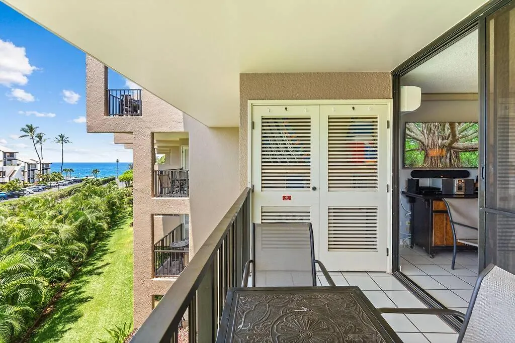 Rear Ocean View 2 Bedroom Single Level Condo At Kamaole Sands 9-305 Wailea  0*, Wailea (Maui)
