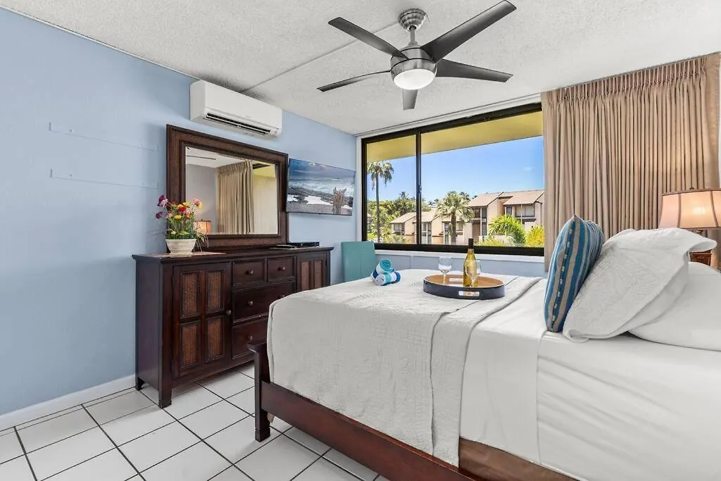Rear Ocean View 2 Bedroom Single Level Condo At Kamaole Sands 9-305 Wailea  United States