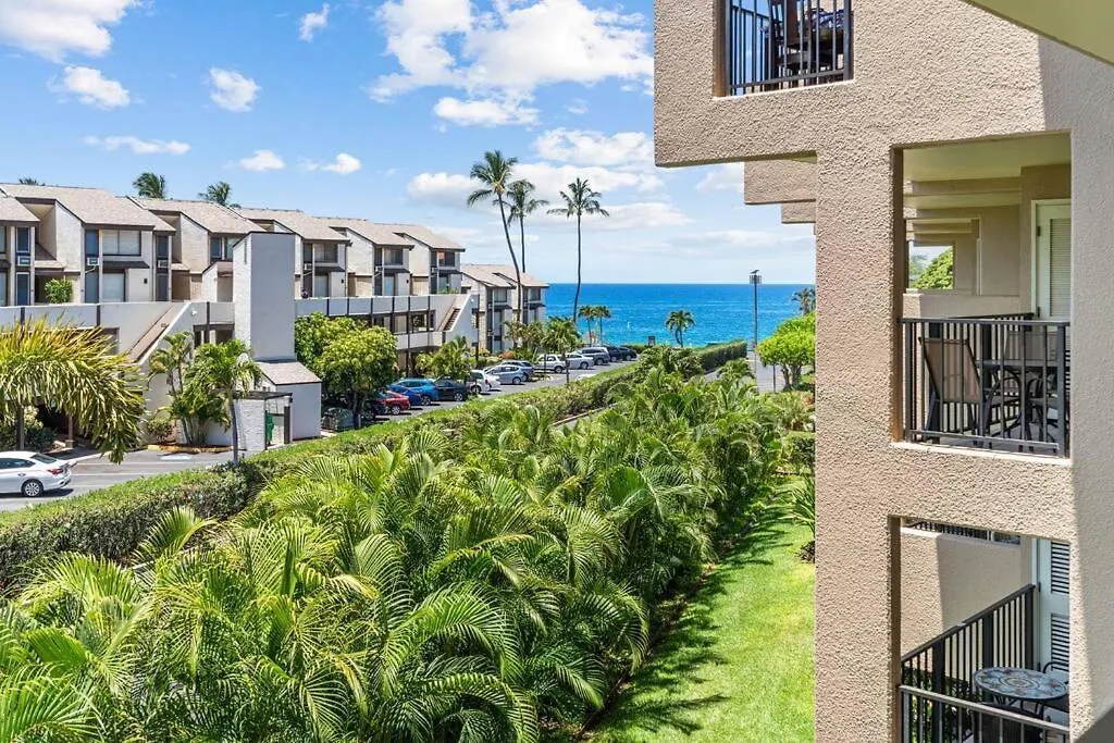 Rear Ocean View 2 Bedroom Single Level Condo At Kamaole Sands 9-305 Wailea  United States