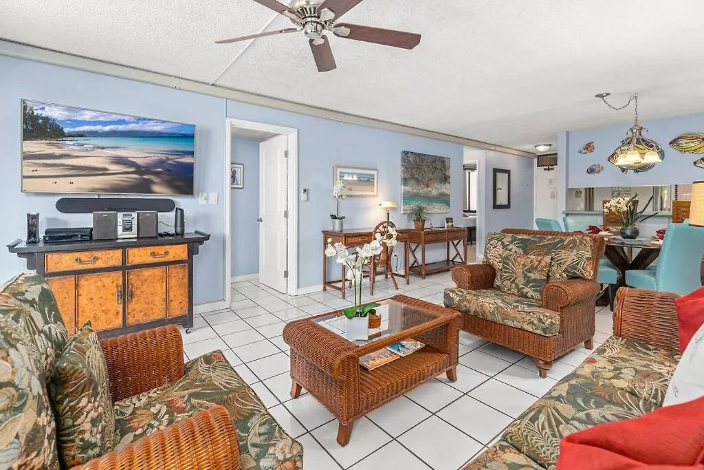 Apartment Rear Ocean View 2 Bedroom Single Level Condo At Kamaole Sands 9-305 Wailea  United States