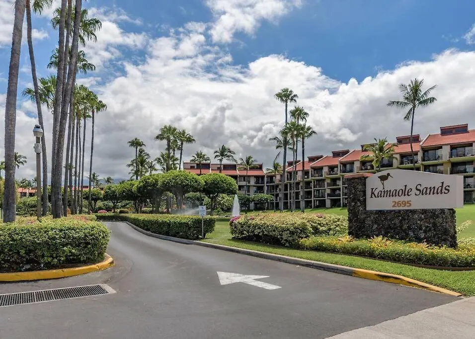 Rear Ocean View 2 Bedroom Single Level Condo At Kamaole Sands 9-305 Wailea  Apartment