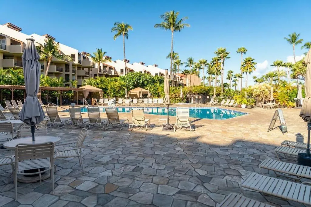 Rear Ocean View 2 Bedroom Single Level Condo At Kamaole Sands 9-305 Wailea  Wailea (Maui)
