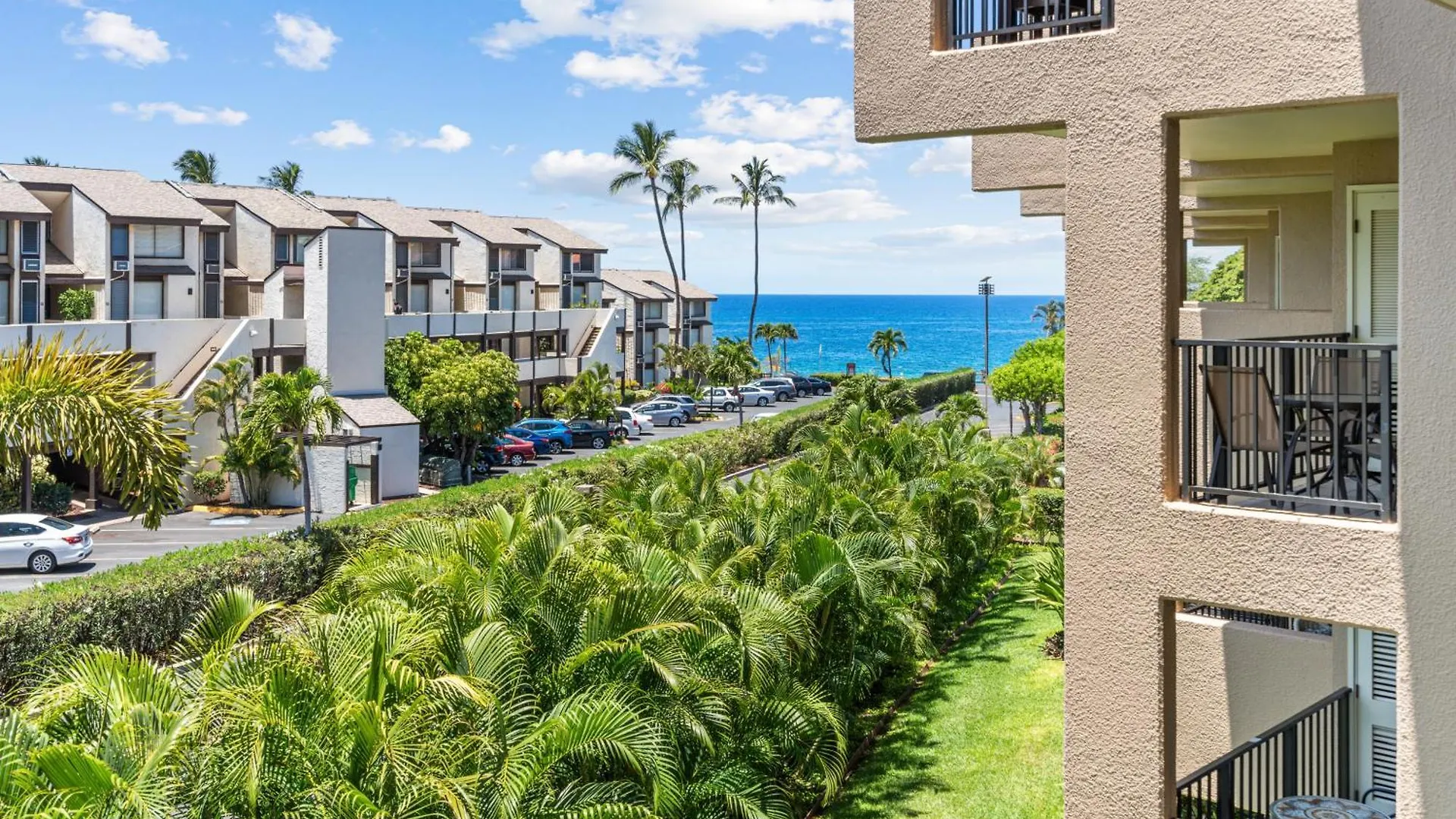 Rear Ocean View 2 Bedroom Single Level Condo At Kamaole Sands 9-305 Wailea  Wailea (Maui)